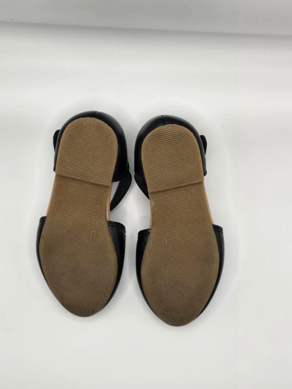 Faux-Leather Ankle-Strap Huarache Flats for toddler girls from Old Navy size 6